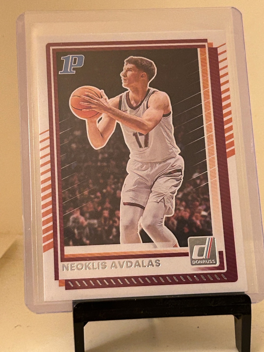 Neoklis Avdalas 2025 Panini DONRUSS Basketball 1Prospect Rookie Card